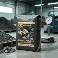 Sac de stockage composite papier-plastique haute capacité, résistant à l'eau, pour poudre de traitement des minerais