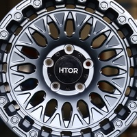 HTOR Nouvelles jantes forgées peintes en noir de 17, 18 et 19 pouces, pleine face, course automobile 4x4 pour 1500 pour Ranger F150