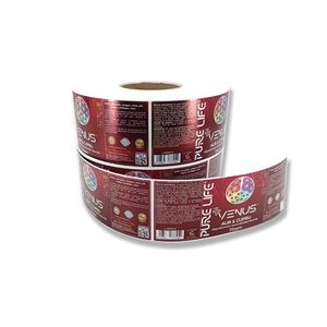 Impresión de Etiquetas de Alimentos con Diseño de Frutas, Etiquetas Autoadhesivas para Pedidos de la Industria Gastronómica y Etiquetas para Jugos de Frutas Embotellados - Product Image 5