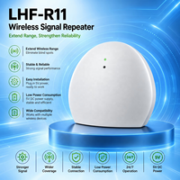 Répéteur de signal RF 433 868, extension de portée, amplificateur de signal sans fil, répéteur de signal sans fil pour système d'alarme domestique LHD8100 Alexa