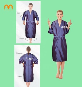 Kimono de Salon de <span class=keywords><strong>Coiffure</strong></span> Maihary Anti-électrostatique et Imperméable avec Logo Personnalisé pour Clients de Barbier - Product Image 1