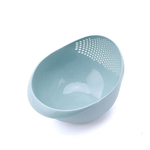 Kit de herramientas de limpieza de cocina de plástico PP al por mayor: colador de frutas y verduras, cesta para lavar arroz, filtro, escurridor, tamiz - Product Image 2