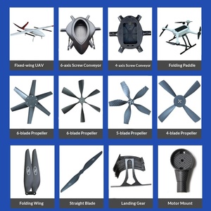 <span class=keywords><strong>JFU</strong></span> Cadre de Fuselage de Drone en Fibre de Carbone Léger et Haute Résistance Personnalisé, Accessoires de l'Usine Source de Shanghai - Product Image 3