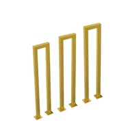Rampe d'escalier en métal durable et personnalisable, et systèmes de balustrades pour villas