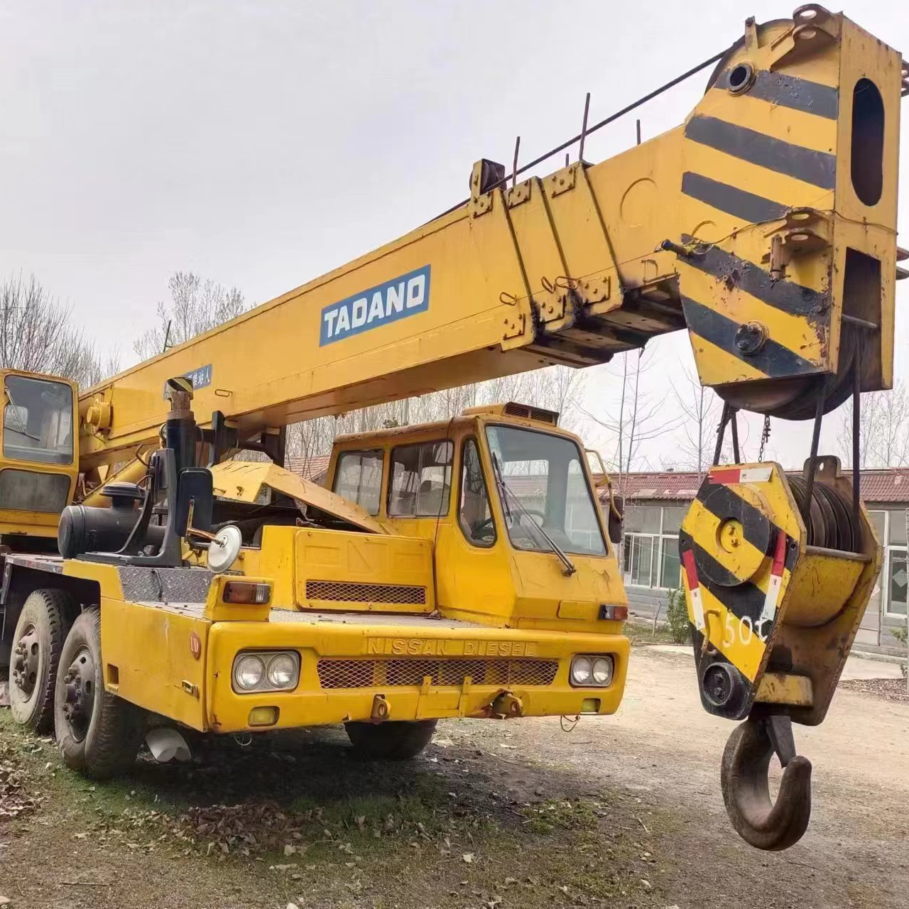 レトロ タダノ HYDRAULIC CRANE