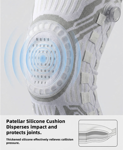 Rodillera Deportiva de Compresión Tejida Transpirable con Ajuste de Perilla para Fitness, Baloncesto y Running al por Mayor - Product Image 5