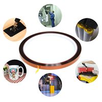Ruban adhésif doré en polyimide (PI) résistant à la chaleur pour isolation électrique - Vente en gros
