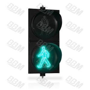 Feu de signalisation routière dynamique rouge-vert pour piétons, 12 pouces (300 mm) - Product Image 5