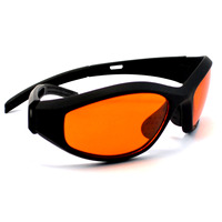 Lunettes de protection professionnelles contre les rayons UV pour lampes UV à longueur d'onde de 190 nm à 490 nm, lunettes de sécurité laser bloquant la lumière bleue UVC