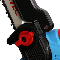 Mini-tronçonneuse sans fil FIXTEC 20V, 6 pouces, portable, 7,9 m/s, système SDS pour la coupe du bois