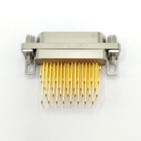 Connecteur rectangulaire haute densité J30J-51 Micro-D J30J-51ZKW Connecteur de prise PCB à angle droit