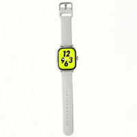 Reloj Inteligente para Niños G60 HD con Pantalla Táctil TFT de 2.01 Pulgadas, Correa de Silicona, Multifunción Deportiva, Detección de Frecuencia Cardíaca para Llamadas