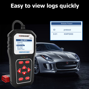 Konnwei kw818 xe công cụ Chẩn đoán phổ 12V xe OBD II ECU cheack đọc mã với multilanguages - Product Image 5