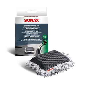 Éponge Duo pour enlever les insectes, 1 pièce, éponge double face pour une élimination sûre des insectes de la partie avant et de la calandre de la voiture - Product Image 1