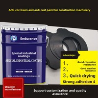 Peinture pour machines de construction, revêtement liquide polyuréthane anti-corrosion et résistant aux intempéries, modèle S04-3