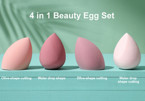 <span class=keywords><strong>2022</strong></span> Offre Spéciale 4pcs maquillage Éponge Ensemble Latex Livraison Doux Beauté Outils Fondation Mélange Éponge Ensemble - Product Image 3