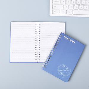 Cahier à spirale en métal blanc de haute qualité personnalisé 2026 pages à couverture rigide couleur promotionnelle 400 avec pages personnalisées - Product Image 4