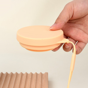 Gobelet pliable en silicone de qualité alimentaire réutilisable, anti-fuite, sans BPA, portable, pour les voyages en plein air et les sports - Product Image 6