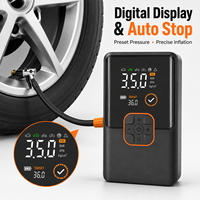 4 in 1 Car Jump Starter with Air Compressor 12V Portable Tire Inflator Power Bank Battery Booster LED Light for Emergency Truck