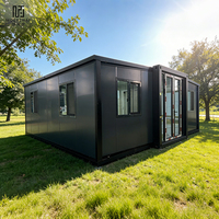 Rumah Prefabrik Ekspansi 20FT 40FT, Mudah Dipasang, Kontainer Modular untuk Penggunaan Rumah & Kantor