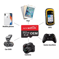Tarjeta Mini SD Hybour de 32 GB, Negra, de Plástico, Compatible con Múltiples Dispositivos, Capacidad Completa, CLASE 10, Gran Venta