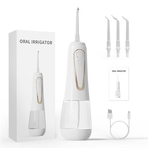 <span class=keywords><strong>Irrigador</strong></span> dental oral LCD recargable y eléctrico combo de flosser y cepillo de dientes de agua <span class=keywords><strong>denta</strong></span> - Product Image 1