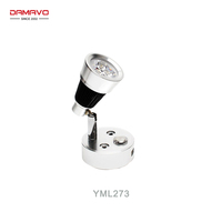 DAMAVO Port USB Éclairage Intérieur Auto Flexible LED Lumière Murale pour Tête de Lit Commande Tactile 12V/24V Camping-car Caravane Camion
