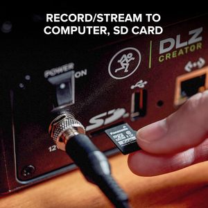 Console de mixage numérique adaptative Runningman <span class=keywords><strong>Mackie</strong></span> DLZ Creator avec Auto <span class=keywords><strong>Mix</strong></span> et préamplis micro Onyx80 pour podcasting, streaming et YouTube - Product Image 5