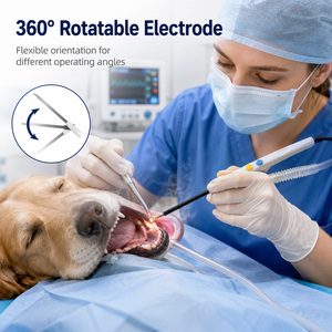 Électrode d'évacuation des fumées à longueur réglable pour interventions vétérinaires profondes et superficielles – <span class=keywords><strong>Crayon</strong></span> de cautérisation ESU vétérinaire - Product Image 6