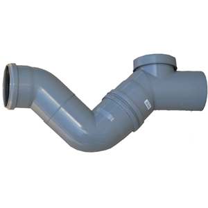 Sifón FIRENZE en polipropileno (PP)-110mm de diámetro. Accesorios de tubería - Product Image 1