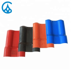 Color de plástico recubierto de Popular Asa resina sintética español hojas de techo de efecto invernadero - Product Image 1