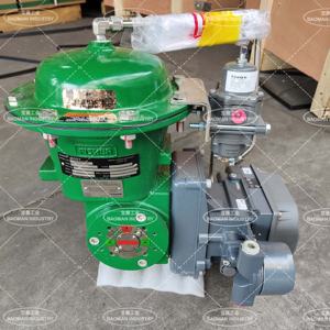 Actionneurs linéaires à ressort interne à double effet à piston Emerson Fisher série 685 avec constructions à retour par ressort - Product Image 5