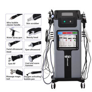 10 en 1 Hidrodermoabrasión Facial, Microdermoabrasión, Hidrodermoabrasión al Vacío, Compatible con EE. UU., Masaje Facial, Cuidado de la Piel - Product Image 1