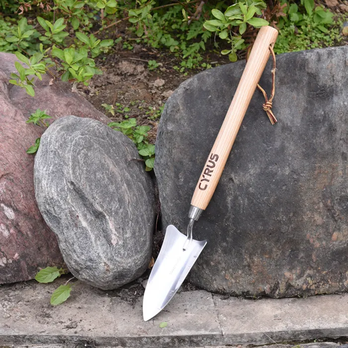 Yeni tasarlanmış, Ashwood kolu paslanmaz çelik bıçak Mini bahçe el aletleri mala nakli/