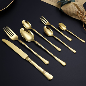 Fourchettes <span class=keywords><strong>de</strong></span> <span class=keywords><strong>table</strong></span> réutilisables en acier inoxydable bon marché d'usine <span class=keywords><strong>couverts</strong></span> rustiques - Product Image 4