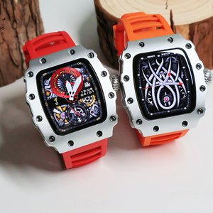 Reloj Inteligente Android TK70 con Pantalla AMOLED de 1.76'', 123+ Modos Deportivos, Monitor de Ritmo Cardíaco, Unisex, IP68, <span class=keywords><strong>Acero</strong></span> <span class=keywords><strong>Inoxidable</strong></span>, Magnético - Product Image 3