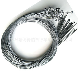 Cables de Bicicleta Blancos, Cables Metálicos para Frenos Delanteros y Traseros, Accesorios para Desviadores - Product Image 4