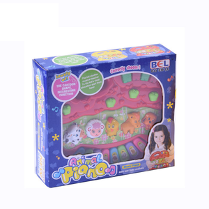 Piano musical électronique éducatif pour enfants, jouet pour l'éveil musical et le développement, avec des animaux de la ferme en dessin animé - Product Image 5