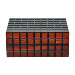 JOFI Cigar Humidor <b>Box</b> Wooden Double Layer Cedar Moisture Proof Rectangular <b>Storage</b> Case - Product Image 5