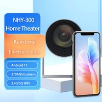 2024 nouvelle mise à niveau projecteur Android 11 4k mise au point électrique 270 Ansi Lumen Proyector Full Hd Smart Portable 720p Mini projecteurs