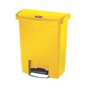 Pattumiera a Pedale in Resina Gialla 30 L - Product Image 1