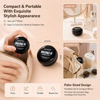 PRECIO DE FÁBRICA Kit de Depilación 3 en 1 con Calentador USB, Cera Dura en Perlas y Toallitas Post-Depilación para Depilación de Cejas, Nariz, Orejas y Labios