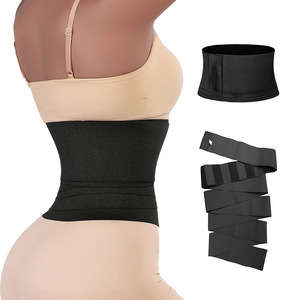 Tailletrainer Vrouwen Afslankschede Grijpt Me Omhoog Verband Wikkel Body Shaper Buik Shapewear Trimmer Riem Stretch Banden 10Cm 5M 6M - Product Image 1
