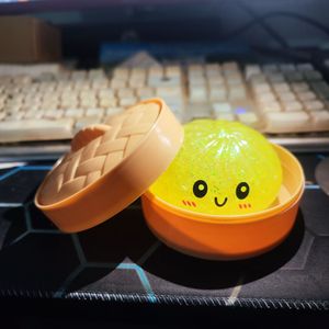 Juguete Sensorial Antiestrés de TPR con Purpurina en Forma de Dumpling, el Más Vendido, con Caja, de Levantamiento Lento, Lindo, Regalo Ideal - Product Image 4