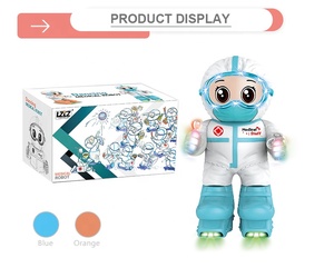 Điện Trượt Băng Humanoid Y Tế Battery Operated <span class=keywords><strong>Robot</strong></span> Đồ Chơi Với Ánh Sáng Âm Nhạc - Product Image 3