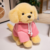 Peluche réaliste de Labrador, chien de compagnie en peluche Golden Retriever, cadeau doux pour garçons et filles, anniversaire