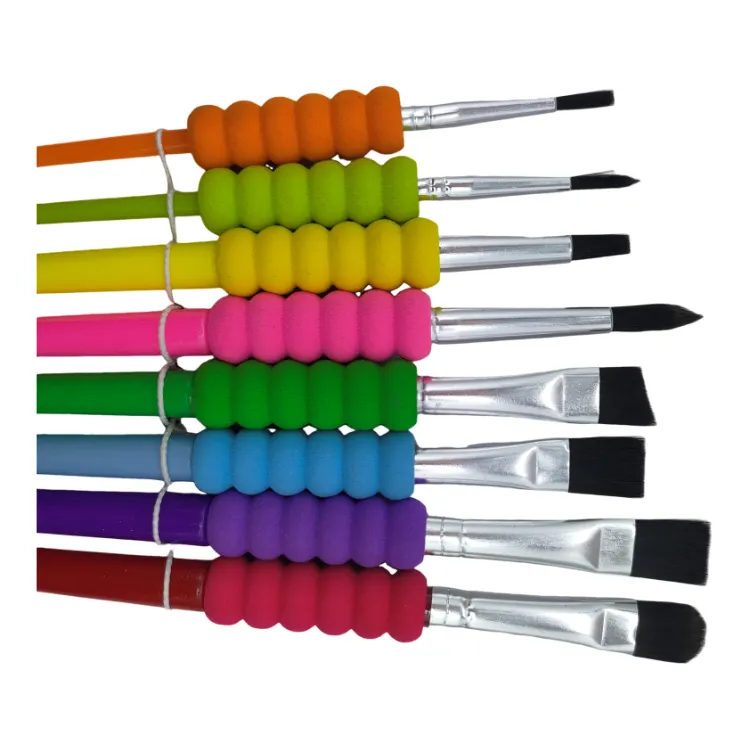 Profesyonel Drybrushes suluboya sanatçı senaryo astar boya sanatçı fırçalar Set minyatür detay ressam fırçaları takım