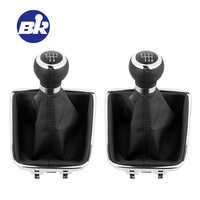 Nouvel accessoire automobile pour VW Tiguan 2007-2011, levier de vitesses manuel 5/6 vitesses ABS antirouille, pommeau de levier de vitesses, cache-poussière
