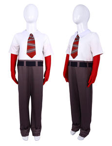 HIPPO KIDS Inside Out Personaje Cosplay Disfraz de Halloween con una máscara Ira Ennui Miedo Vergüenza Disfraz Niño - Product Image 4