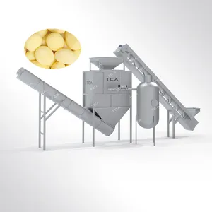TCA hochwertige automatische industrielle apfeldampf-kartoffel-peeling-maschine